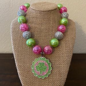 Shamrock Bubblegum Necklace